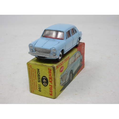 191 - A boxed Dnky Toys No.140 blue Morris 1100