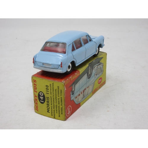 191 - A boxed Dnky Toys No.140 blue Morris 1100