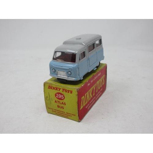 192 - A boxed Dinky Toys No.295 blue and grey Atlas Bus