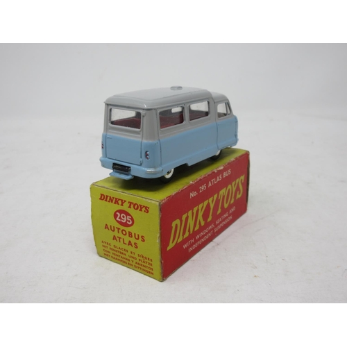 192 - A boxed Dinky Toys No.295 blue and grey Atlas Bus