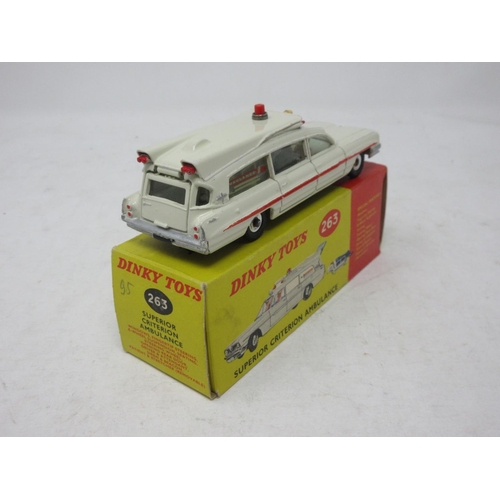 193 - A boxed Dinky Toys No.263 Superior Criterion Ambulance