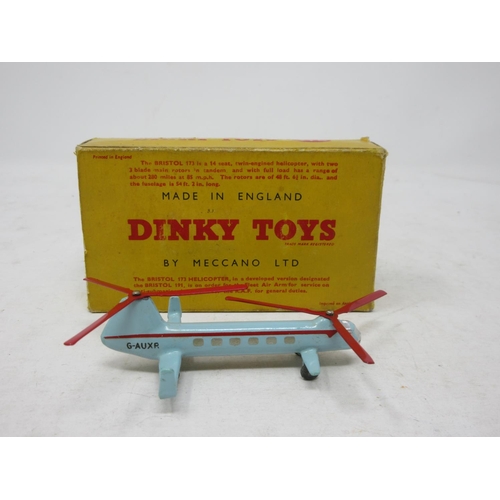 194 - A boxed Dinky Toys No.715 Bristol 173 Helicopter