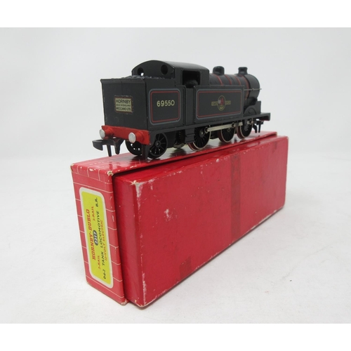 21 - A boxed Hornby Dublo No.2217 2-rail 0-6-2 Tank Locomotive in BR black livery