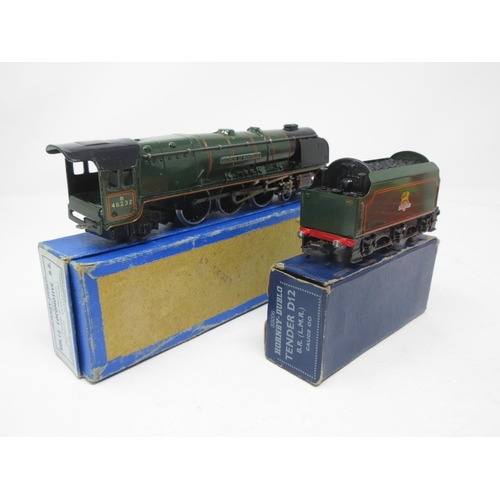 26 - A boxed Hornby Dublo 3-rail EDL12 gloss finish 'Duchess of Montrose' with factory repair inserts