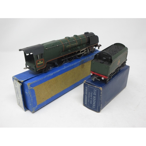 27 - A boxed Hornby Dublo 3-rail EDL12 matt finish 'Duchess of Montrose' with factory repair inserts