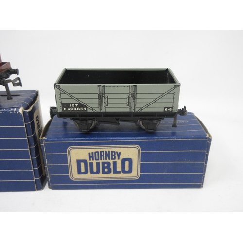 30 - Ten boxed Hornby Dublo 3-rail Wagons including B.R. Fish Van, B.R. Open Wagon, 'Royal Daylight' Tank... 