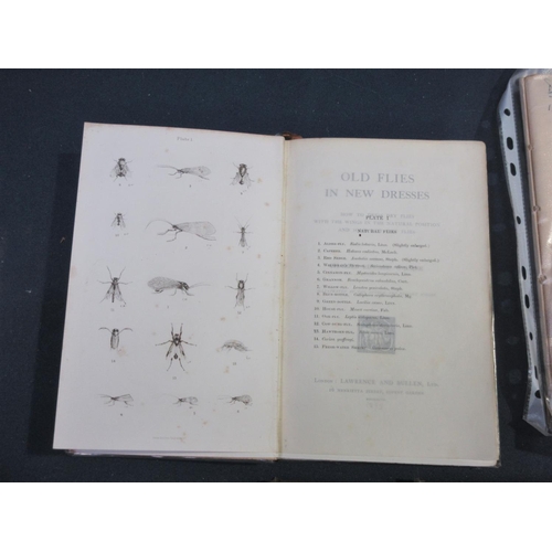 306 - WALKER, CHARLES EDWARD; 'Old Flies in New Dress', 1st Edition 1898, a quantity of handwritten notes ... 