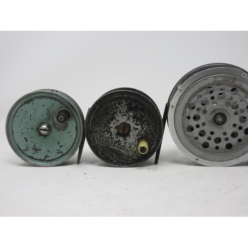 335 - A Farlow & Co 3 1/2in Fly Reel, a J.W. Young & Sons 'Condex Fly Reel, a Shakespeare 'Beautlite' Fly ... 