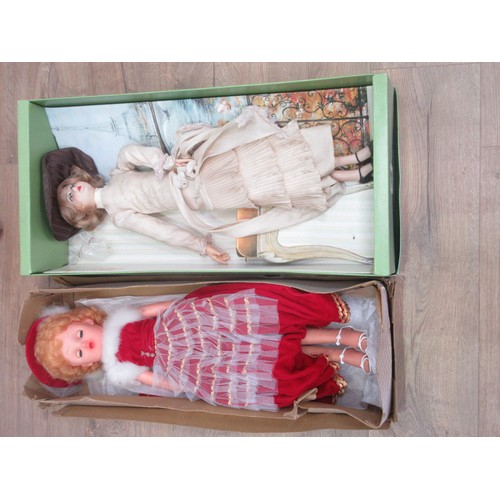 217 - A boxed 1970's Zanina and Zambeeli Fashion Doll in 1920's costume, a boxed Roddy teen Fashion Doll i... 