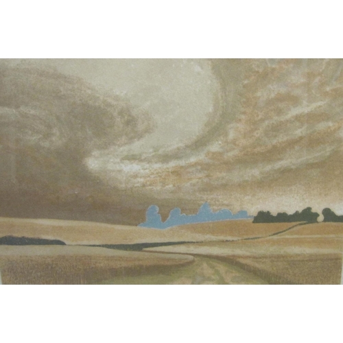 348 - MICHAEL CARLO. 'Across the Fields', limited edition, colour print, pencil signed and numbered 163/20... 