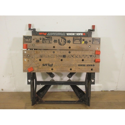 61 - A Log Splitter and a Black & Decker Workmate.