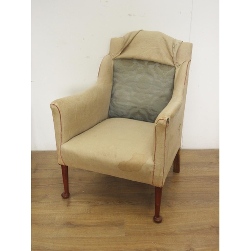 95 - An elm and beech Elbow Chair and five other various Chairs (6).