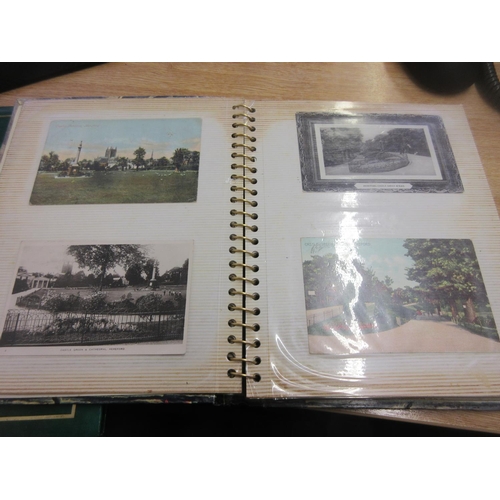 319 - A collection of Postcards, loose and in album to include a selection of local interest (Hereford, Le... 