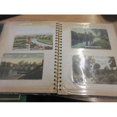 319 - A collection of Postcards, loose and in album to include a selection of local interest (Hereford, Le... 