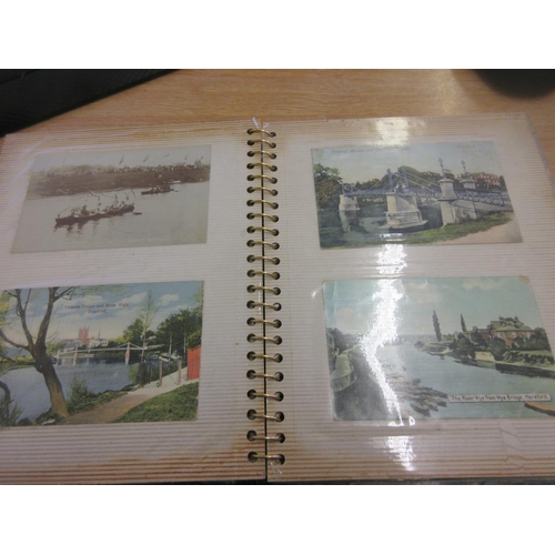 319 - A collection of Postcards, loose and in album to include a selection of local interest (Hereford, Le... 