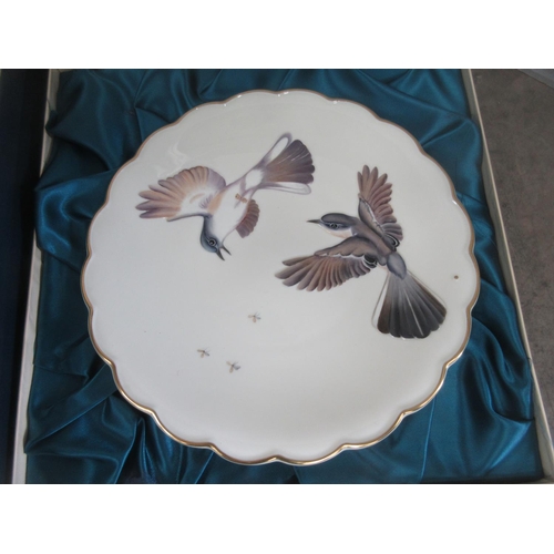 605 - Ten boxed Royal Worcester Birds of Dorothy Doughty Dessert Plates