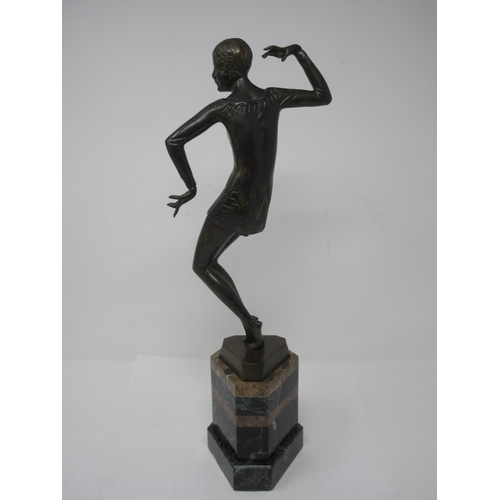 207 - A bronze figure of 