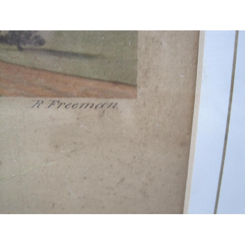 228 - R. FREEMAN (fl. c.1780). 'Cenatoph', inscribed 'Now Erecting in Ayrshire to the Memory of Robert Bur... 