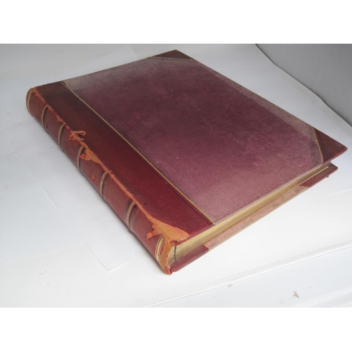 237 - BURTON BROTHERS OF DUNEDIN. An album (half calf binding, gilt tooled spine, some rubbing on edges) c... 