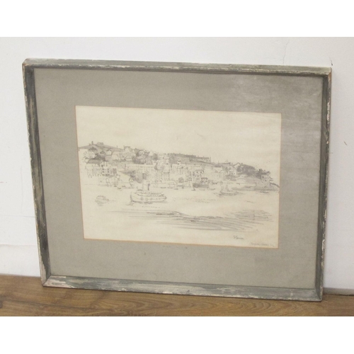 258 - JOSEPHINE HARRIS. Polruan, Cornwall, signed and dated (19)61, and inscribed on various 'R.A. Touring... 