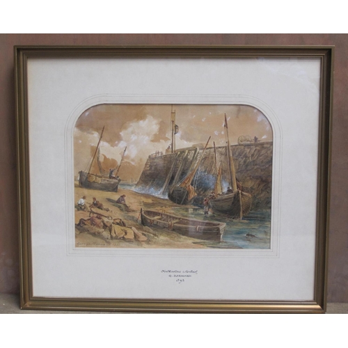 260 - JOHN KEELEY, R.B.A. An extensive landscape, signed, watercolour, 10 x 14in; a watercolour depicting ... 