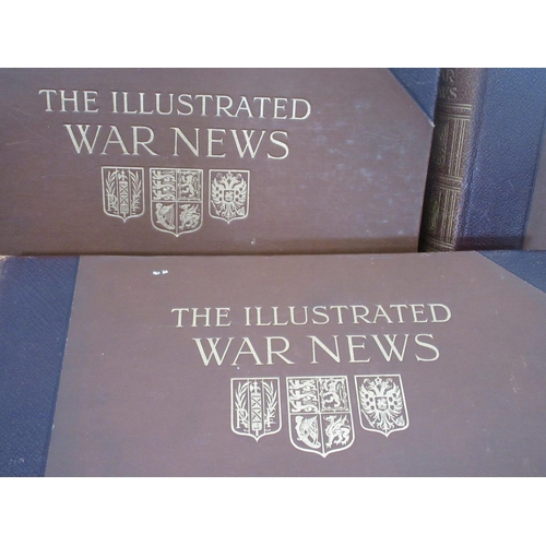 405 - Eight volumes The Illustrated War News