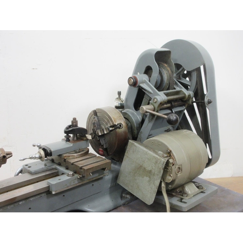 435 - A Myford engineering  Lathe, single phase, 3ft 7in L with a selection of accessories (Passed PAT Tes... 