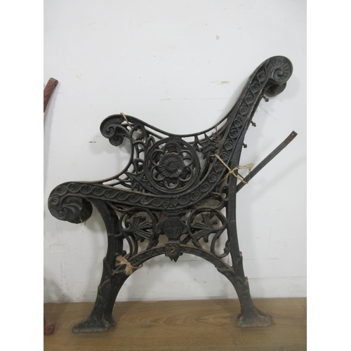 456 - Two pairs of antique Bench Ends