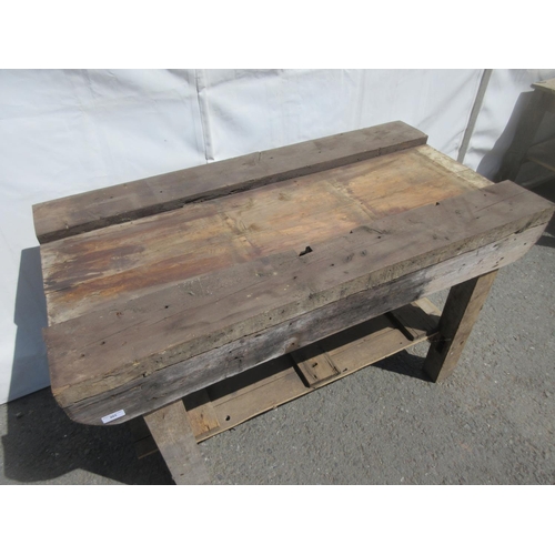 485 - A Work Bench 4ft 7in W x 2ft 9in H