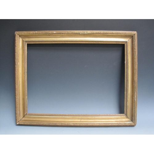 270 - Three gilt decorated picture frames with rebate sizes 15 1/2 x 21 1/2in; 14 1/2 x 19 1/2, 15 3/4 x 2... 