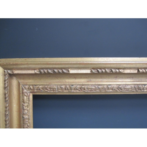 270 - Three gilt decorated picture frames with rebate sizes 15 1/2 x 21 1/2in; 14 1/2 x 19 1/2, 15 3/4 x 2... 