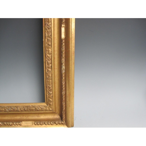 270 - Three gilt decorated picture frames with rebate sizes 15 1/2 x 21 1/2in; 14 1/2 x 19 1/2, 15 3/4 x 2... 