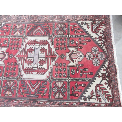 2 - Two handwoven Persian Rugs 5ft 7in L x 2ft 10in W and 5ft 2in L x 3ft 6in W