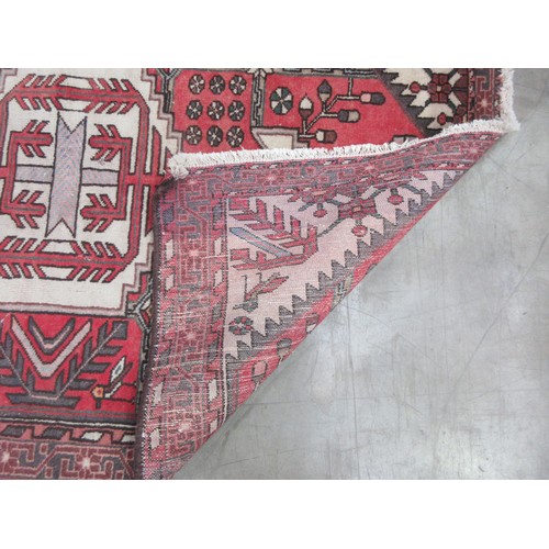 2 - Two handwoven Persian Rugs 5ft 7in L x 2ft 10in W and 5ft 2in L x 3ft 6in W