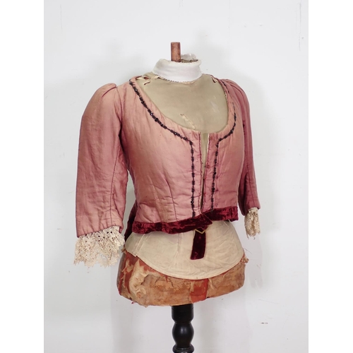 86 - A 19th Century Dressmaker's Mannikin 4ft 8in H