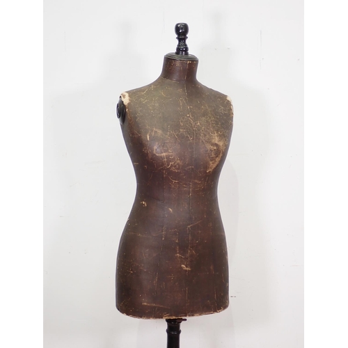 87 - A 19th Century Dressmaker's Mannikin 5ft H