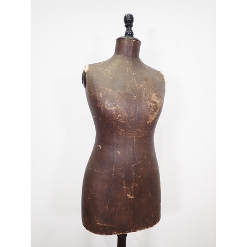 87 - A 19th Century Dressmaker's Mannikin 5ft H