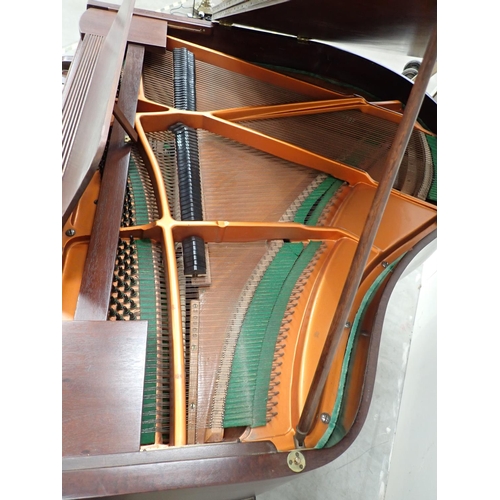 127 - A mahogany cased Baby Grand Piano