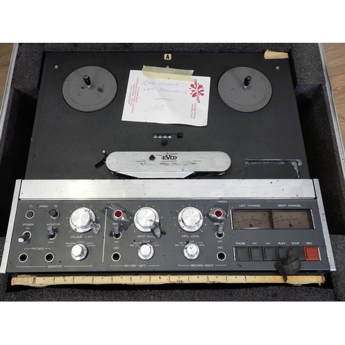 146 - Two Revox reel to reel Tape Recorders in flight cases