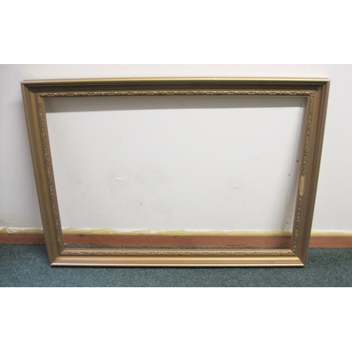 324 - A gilt decorated Frame, rebate 22 1/2 x 31 1/2 in; and another Frame, two (2)