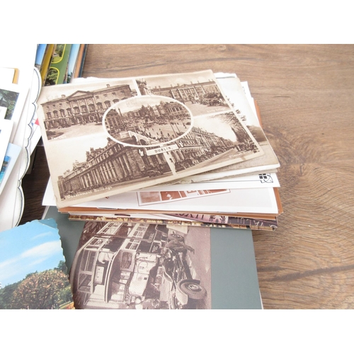 350 - A box of Postcards and Maps