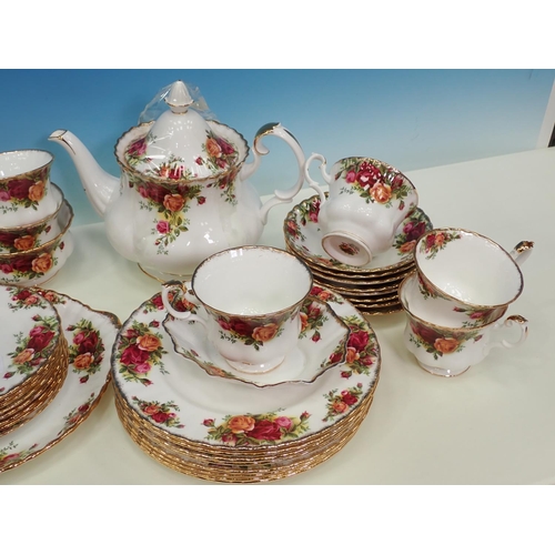 361 - A Royal Albert 'Old Country Roses' Tea Service