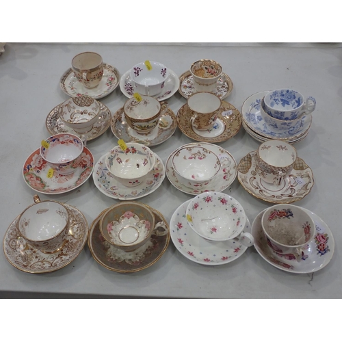 407 - A collection English Cups and Saucers