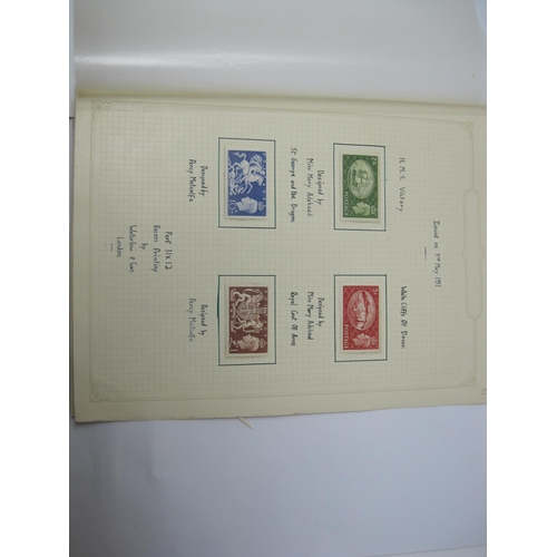 481 - A collection of G.B. Stamps, mint/used ; with a selection of early Victorian Covers and Envelopes, ,... 