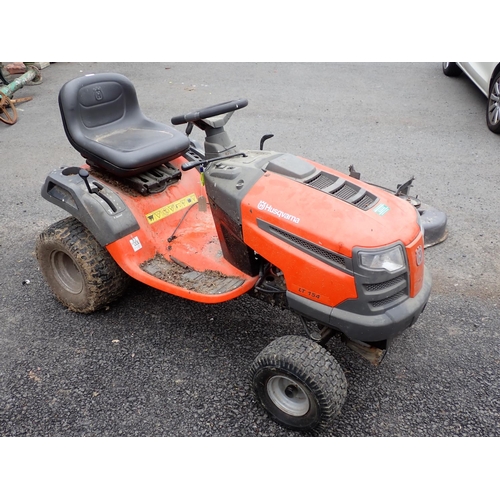 537 - A Husqvarna ride on Lawn Mower A/F