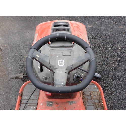 537 - A Husqvarna ride on Lawn Mower A/F