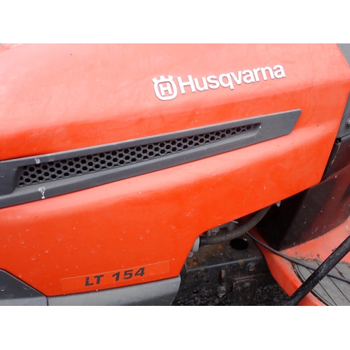 537 - A Husqvarna ride on Lawn Mower A/F