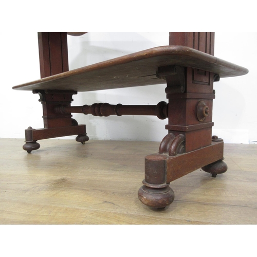 580 - A19th Century mahogany three tier Buffet 3ft 6in W x 3ft 6in H