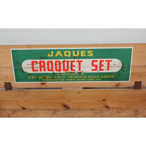 79 - A Jaques Croquet Set