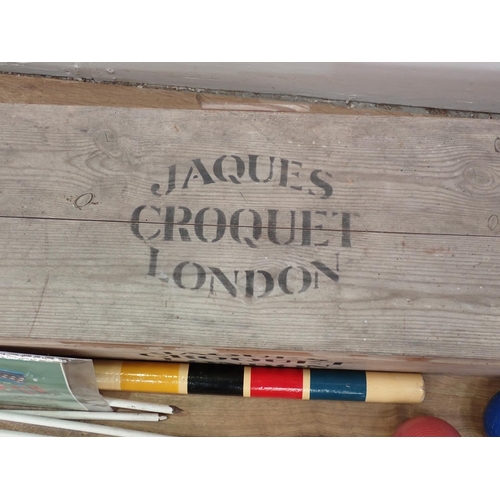 79 - A Jaques Croquet Set